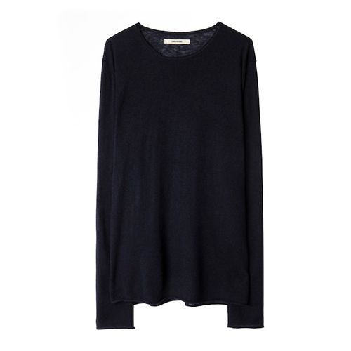 Pull Teiss 100% Cachemire Encre - Taille L - Zadig & Voltaire - Modalova