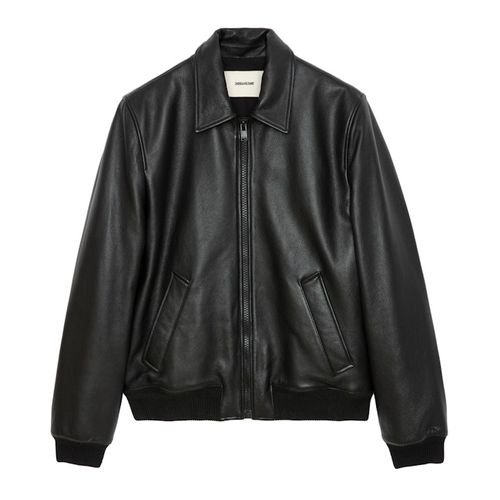 Blouson Mate Cuir - Taille M - Zadig & Voltaire - Modalova