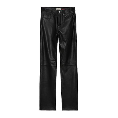 Pantalon John Cuir - Taille 40 - Zadig & Voltaire - Modalova