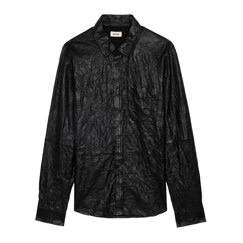 Chemise Serge 100% Cuir - Taille M - Zadig & Voltaire - Modalova