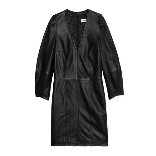 Robe Rean Cuir - Taille S - Zadig & Voltaire - Modalova