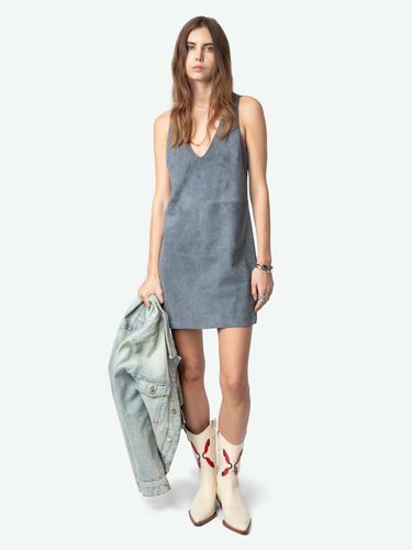 Robe Rasha 100% Cuir Suede - Taille S - Zadig & Voltaire - Modalova