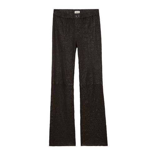 Pantalon Pauline Cuir Froissé Land - Taille 34 - Zadig & Voltaire - Modalova