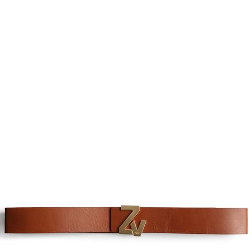 Ceinture Zv Initiale La Belt Tan - Taille 1 - Zadig & Voltaire - Modalova