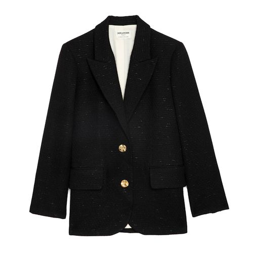 Blazer Vicka Noir - Taille 34 - Zadig & Voltaire - Modalova