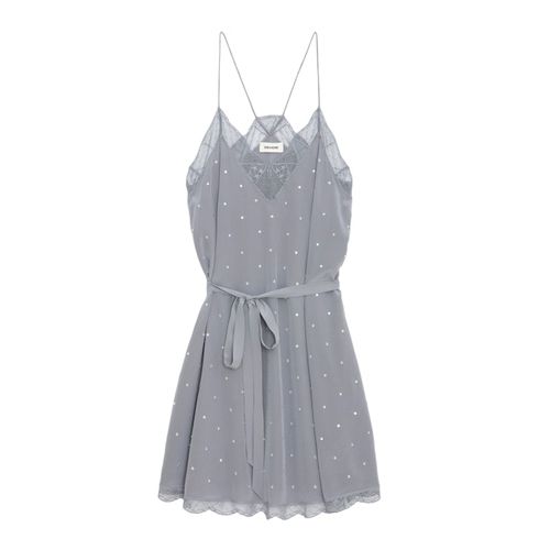 Robe Ristyz Strass Soie - Taille XS - Zadig & Voltaire - Modalova