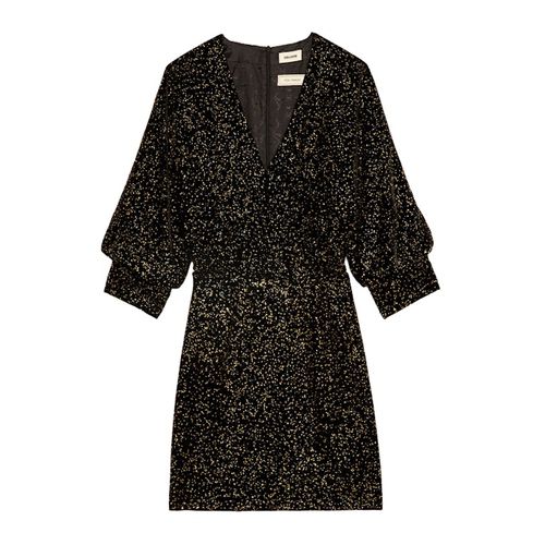 Robe Rosli Velours - Taille L - Zadig & Voltaire - Modalova