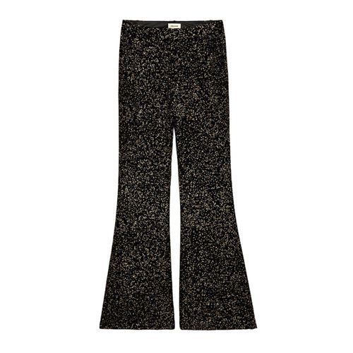 Pantalon Prevy Velours Noir - Taille 34 - Zadig & Voltaire - Modalova