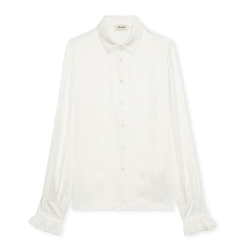 Chemise Thely Satin - Taille S - Zadig & Voltaire - Modalova