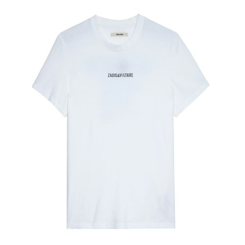 T-Shirt Ted Ecru - Taille Xs - Zadig & Voltaire - Modalova