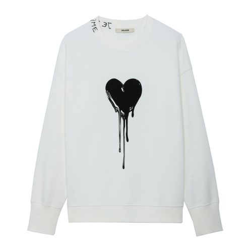 Sweatshirt Oscar Heart - Taille Xs - Zadig & Voltaire - Modalova