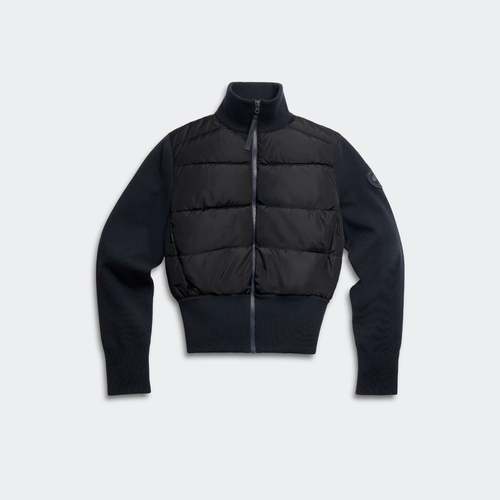 Veste en maille à matelassage large HyBridge avec écusson ton sur ton (s, , M) - Canada Goose - Modalova