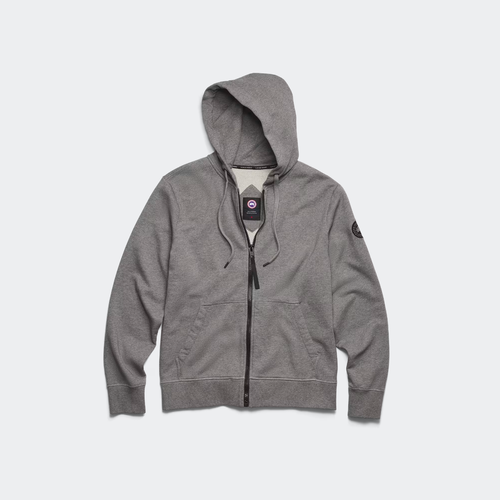 Sweat à capuche Huron Black Label avec fermeture éclair pleine longueur (s, , G) - Canada Goose - Modalova