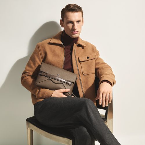 Pochette Envelope - Cuir - MB220211 - Sacs Pochette - MONTBLANC - Modalova