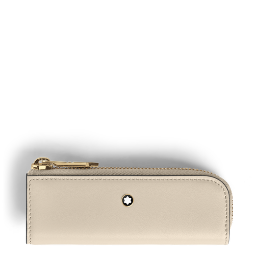 Étui pour 1 Instrument d'Écriture Heritage Rouge et Noir Baby en Cuir Meisterstück - Cuir - MB221114 - Trousses Pour Stylos - MONTBLANC - Modalova