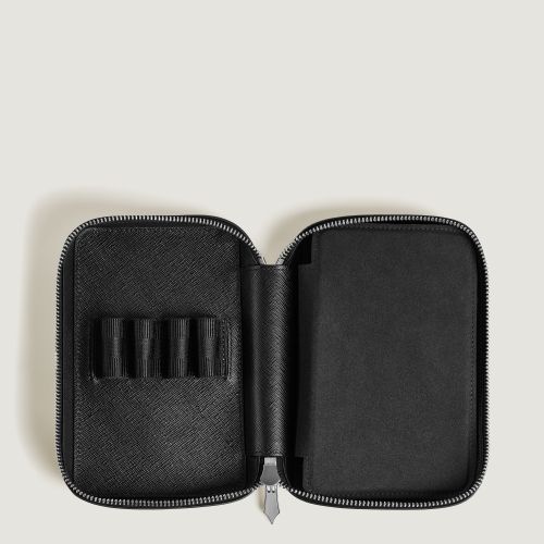 Étui pour 8 Instruments d'Écriture Zippé en Cuir Sartorial - Cuir - MB220374 - Trousses Pour Stylos - MONTBLANC - Modalova