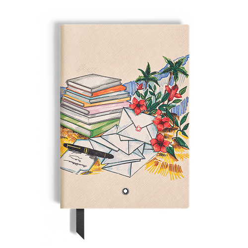 Carnet Moyen Format en Cuir Sartorial, Summer Capsule, Pages Lignées - Papier - MB223465 - Carnets - MONTBLANC - Modalova