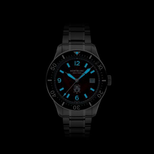 Iced Sea Automatic Date - Acier - Céramique - MB132291 - Montre - MONTBLANC - Modalova