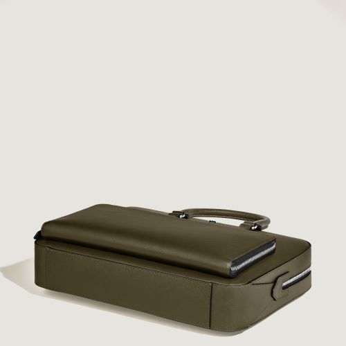 Porte-Documents Moyen Modèle avec Poche en Cuir Sartorial - Cuir - MB221546 - Porte-Documents - MONTBLANC - Modalova