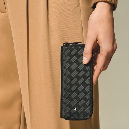 Étui pour 2 Instruments d'Écriture Zippé en Cuir Extreme - Cuir - MB220253 - Trousses Pour Stylos - MONTBLANC - Modalova