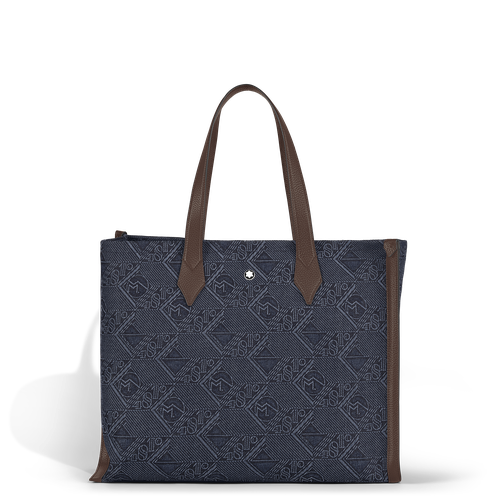 Cabas en Tissu Denim 4810 - Tissu et cuir - MB221588 - Cabas - MONTBLANC - Modalova