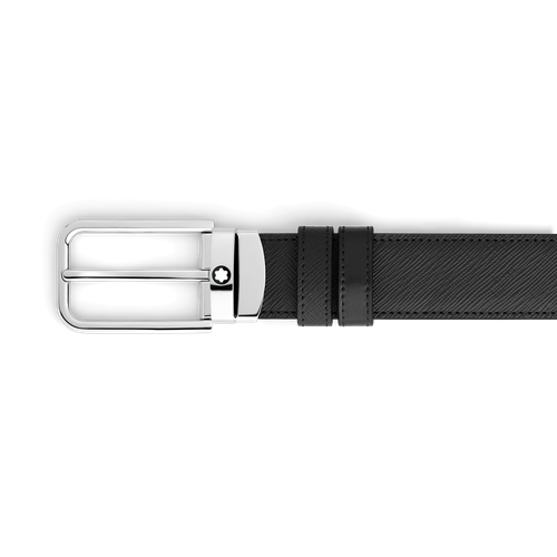 Ceinture Réversible 30 mm à boucle Rectangulaire en Cuir Sartorial - Cuir - MB223409 - Ceintures - MONTBLANC - Modalova