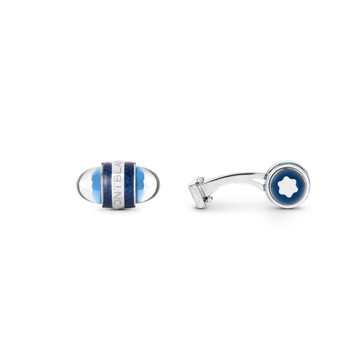 Boutons de Manchette StarWalker Blue Planet - Acier inoxydable - MB125972 - Boutons De Manchette - MONTBLANC - Modalova