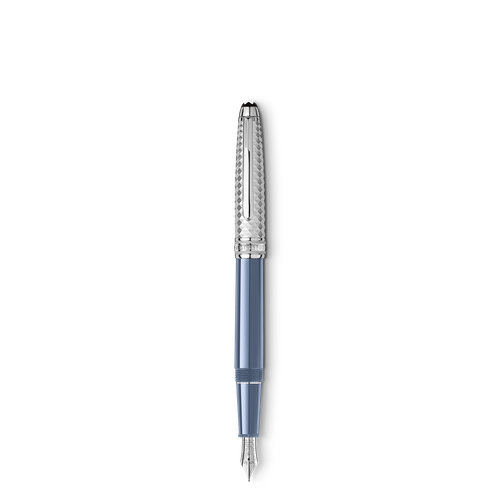 Stylo-Plume Meisterstück Glacier Doué - Métal / Résine précieuse - MB129402 - Stylos Plume - MONTBLANC - Modalova