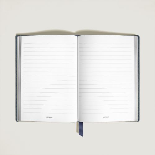 Carnet Moyen Format en Cuir Grainé, Pages Lignées - Papier - MB136640 - Carnets - MONTBLANC - Modalova