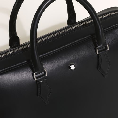 Porte-Documents Moyen Modèle en Cuir Meisterstück - Cuir - MB129664 - Porte-Documents - MONTBLANC - Modalova