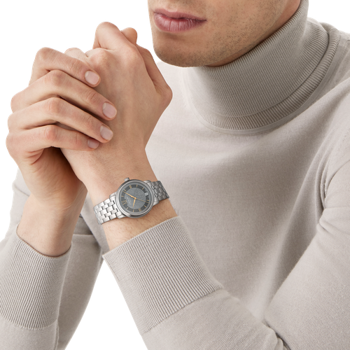 Tradition Automatic Date 32 mm - Acier - MB132317 - Montre - MONTBLANC - Modalova