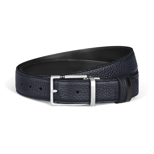 Ceinture Réversible 30 mm à boucle Rectangulaire Meisterstück en Cuir Grainé - MB222199 - Ceintures - MONTBLANC - Modalova