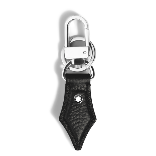 Porte-Clés Plume en Cuir Grainé - Cuir - MB220457 - Étuis Porte-Clés Et Porte-Clés - MONTBLANC - Modalova