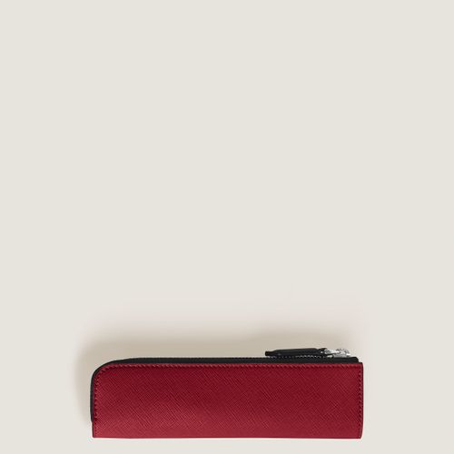Étui pour 1 Instrument d'Écriture Zippé Année du Cheval en Cuir Sartorial - Cuir - MB222858 - Trousses Pour Stylos - MONTBLANC - Modalova