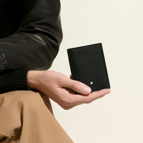 Mini Portefeuille 4cc en Cuir Soft - Cuir - MB220228 - Portefeuilles - MONTBLANC - Modalova