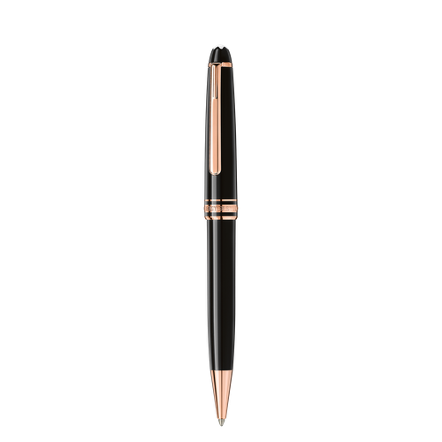 Stylo-Bille Meisterstück Classique Doré à l’Or Rose - Résine précieuse - MB132488 - Stylos Bille - MONTBLANC - Modalova