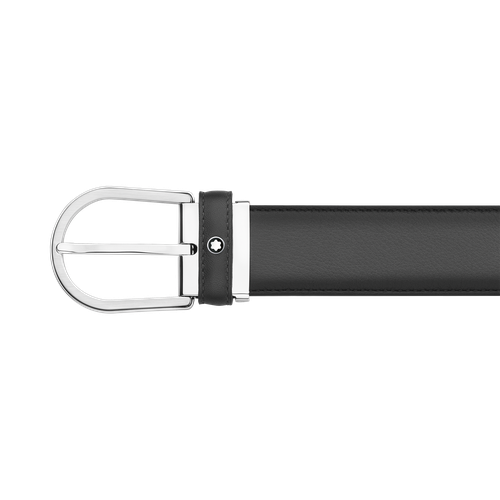 Ceinture Horseshoe 35 mm en Cuir - MB118414 - Ceintures - MONTBLANC - Modalova