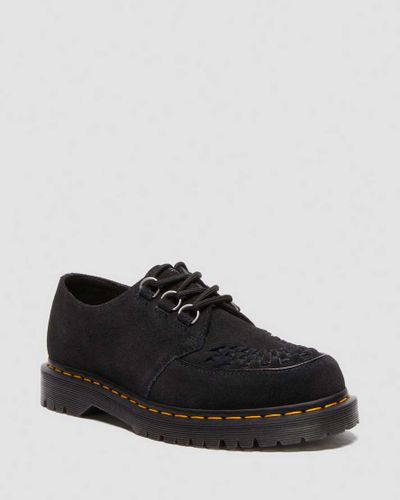 Suède Creepers Ramsey en Daim Woven Chaussures en , Taille: 46 - Dr. martens - Modalova