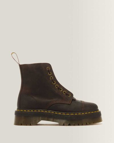 Boots Plateformes Sinclair en Cuir Crazy Horse Chaussures en , Taille: 42 - Dr. martens - Modalova