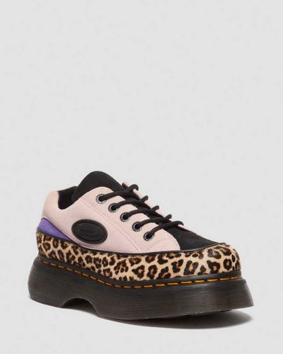Cuir Chaussures Buzz en Daim Léopard À 5 Œillets en , Taille: 36 - Dr. martens - Modalova