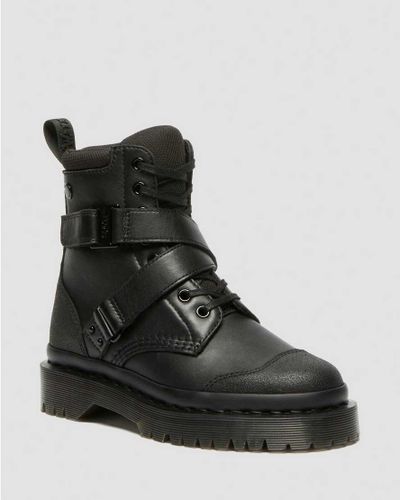 Boots 1460 Tech Strap en Cuir en , Taille: 36 - Dr. martens - Modalova