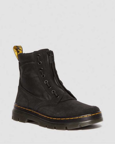 Cuir Boots Combs À Zip Amovible en , Taille: 41 - Dr. martens - Modalova