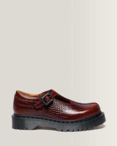 Babies Rejena en Cuir Gaufré Croco Chaussures en , Taille: 40 - Dr. martens - Modalova