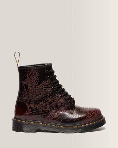 Boots 1460 Phoenix en Cuir Arcadia Rub Off en , Taille: 37 - Dr. martens - Modalova