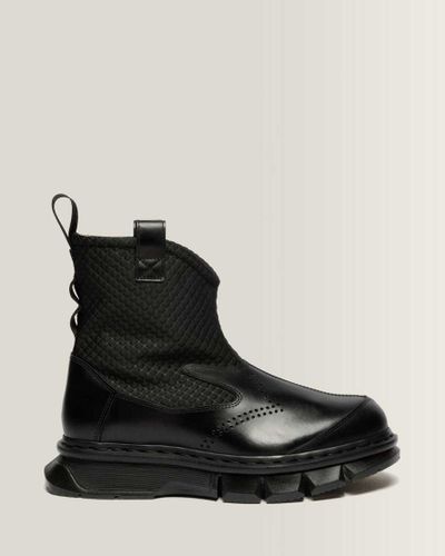 Cuir Cireux Boots Rigger Qubist en , Taille: 38 - Dr. martens - Modalova