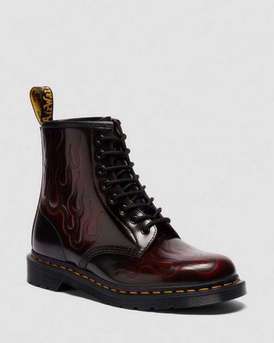 Boots 1460 Inferno en Cuir À Lacets en , Taille: 47 - Dr. martens - Modalova