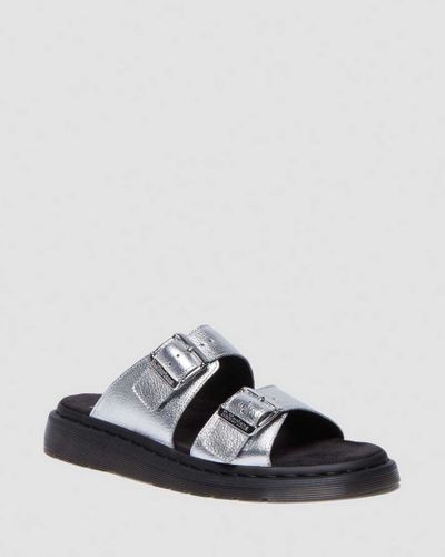 Sandales Josef en Cuir Métallisé en , Taille: 39 - Dr. martens - Modalova