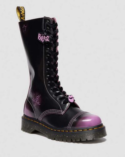 High Shine Rub Off Cuir Boots Montantes 1B99 Bratz Bex en , Taille: 39 - Dr. martens - Modalova