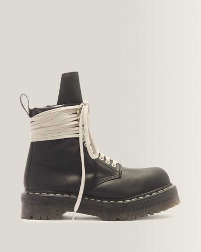 Cuir Cireux Boots Rick Owens Steel Toe en , Taille: 37 - Dr. martens - Modalova