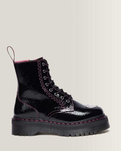 Boots Plateformes Jadon en Cuir Distressed Patent Chaussures en , Taille: 38 - Dr. martens - Modalova